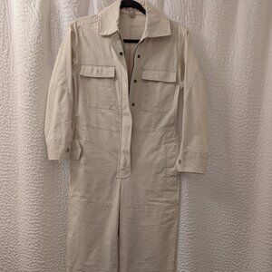 Amazing cream boilersuit/jumpsuit